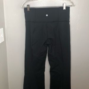 Lululemon size 8 regular leggings, black